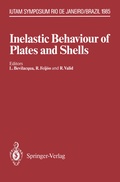 Cover: Inelastic Behaviour of Plates and Shells - Springer