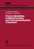 Cover: Process Modelling of Metal Forming and Thermomechanical Treatment - Springer