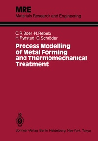 Enlarge image Cover: Process Modelling of Metal Forming and Thermomechanical Treatment - Springer