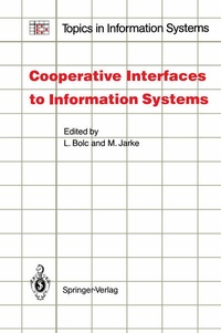 Enlarge image Cover: Cooperative Interfaces to Information Systems - Springer