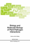 Cover: Biology and Molecular Biology of Plant-Pathogen Interactions - Springer