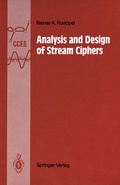 Cover: Analysis and Design of Stream Ciphers - Springer