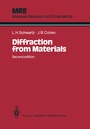 Cover: Diffraction from Materials - Springer