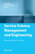 Cover: Service Science, Management and Engineering - Springer