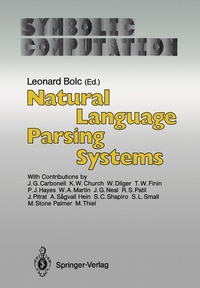 Enlarge image Cover: Natural Language Parsing Systems - Springer