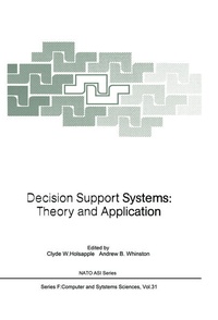 Enlarge image Cover: Decision Support Systems: Theory and Application - Springer