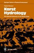 Cover: Karst Hydrology - Springer