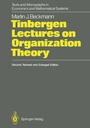 Cover: Tinbergen Lectures on Organization Theory - Springer