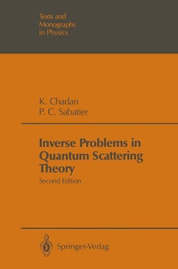 Enlarge image Cover: Inverse Problems in Quantum Scattering Theory - Springer
