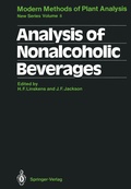 Cover: Analysis of Nonalcoholic Beverages - Springer