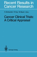Cover: Cancer Clinical Trials - Springer