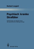 Cover: Psychisch kranke Straft&auml;ter - Springer