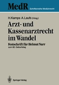 Cover: Arzt- und Kassenarztrecht im Wandel - Springer