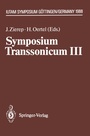 Cover: Symposium Transsonicum III - Springer