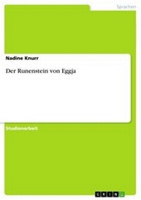 Abbildung von: Der Runenstein von Eggja - GRIN Verlag