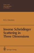 Cover: Inverse Schr&ouml;dinger Scattering in Three Dimensions - Springer
