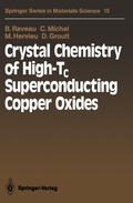 Cover: Crystal Chemistry of High-Tc Superconducting Copper Oxides - Springer