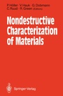 Cover: Nondestructive Characterization of Materials - Springer