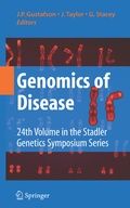 Cover: Genomics of Disease - Springer
