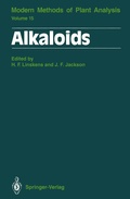 Cover: Alkaloids - Springer
