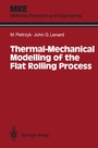 Cover: Thermal-Mechanical Modelling of the Flat Rolling Process - Springer