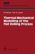 Cover: Thermal-Mechanical Modelling of the Flat Rolling Process - Springer
