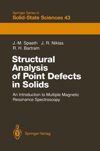 Enlarge image Cover: Structural Analysis of Point Defects in Solids - Springer