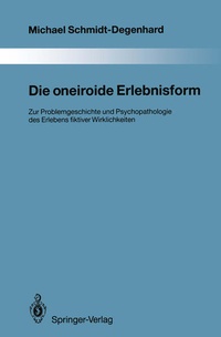 Bild: Die oneiroide Erlebnisform - Springer