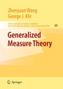 Cover: Generalized Measure Theory - Springer