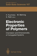 Cover: Electronic Properties of Polymers - Springer