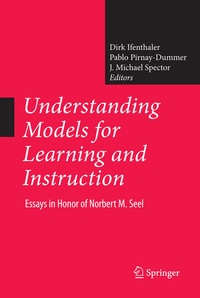 Enlarge image Cover: Understanding Models for Learning and Instruction: - Springer