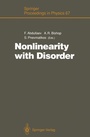 Cover: Nonlinearity with Disorder - Springer