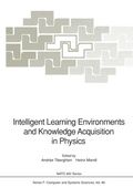 Cover: Intelligent Learning Environments and Knowledge Acquisition in Physics - Springer