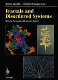 Cover: Fractals and Disordered Systems - Springer