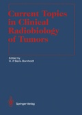 Cover: Current Topics in Clinical Radiobiology of Tumors - Springer