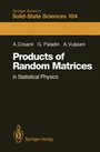 Cover: Products of Random Matrices - Springer