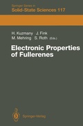 Cover: Electronic Properties of Fullerenes - Springer