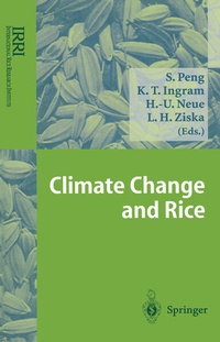 Enlarge image Cover: Climate Change and Rice - Springer