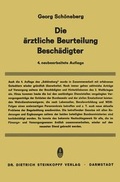 Cover: Die Arztliche Beurteilung Beschadigter - Springer