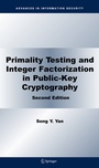 Cover: Primality Testing and Integer Factorization in Public-Key Cryptography - Springer