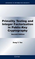 Cover: Primality Testing and Integer Factorization in Public-Key Cryptography - Springer