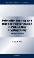 Cover: Primality Testing and Integer Factorization in Public-Key Cryptography - Springer