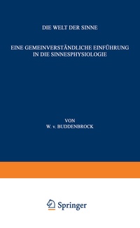 Abbildung von: Die Welt der Sinne - Springer