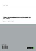 Cover: Aspekte variierender Partnerschaftszufriedenheit und ihre Faktoren - GRIN Verlag