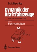 Cover: Dynamik der Kraftfahrzeuge - Springer