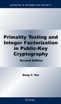 Cover: Primality Testing and Integer Factorization in Public-Key Cryptography - Springer