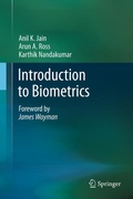 Cover: Introduction to Biometrics - Springer