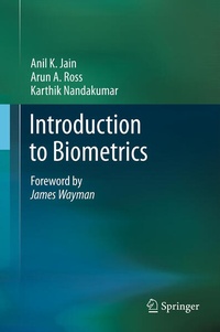 Enlarge image Cover: Introduction to Biometrics - Springer