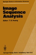 Cover: Image Sequence Analysis - Springer