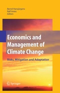 Cover: Economics and Management of Climate Change - Springer